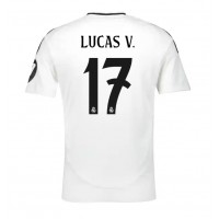 Real Madrid Lucas Vazquez #17 Replica Home Shirt 2024-25 Short Sleeve